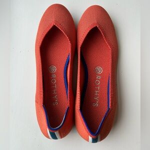 Rothy's Women's Coral Flats NEW size 9.5